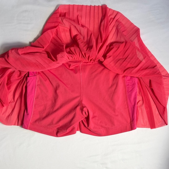 Lululemon Mesh Pleats Mid-Rise Mini Tennis Skirt ~ 12 - Picture 10 of 14
